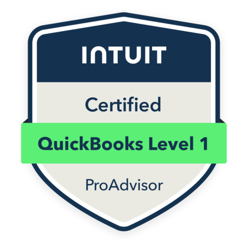 Quickbooks Level 1 Certificate